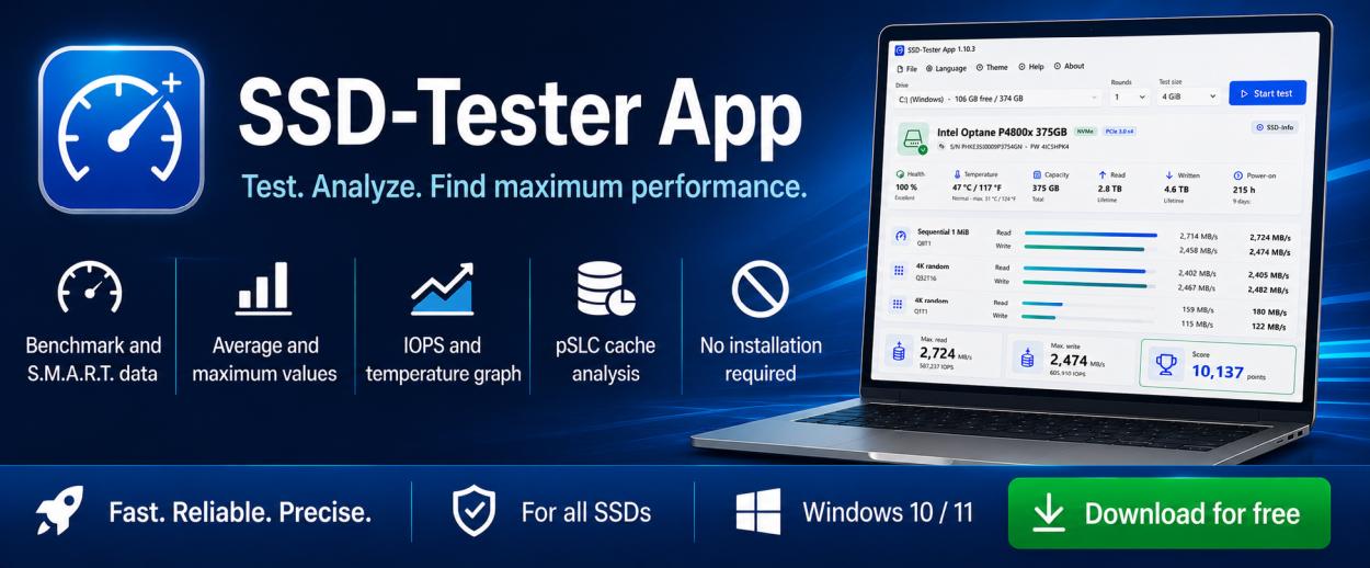 SSD Speed & Benchmark Tests 2026