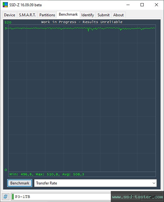 SSD-Z TEST: KingSpec P3 1TB