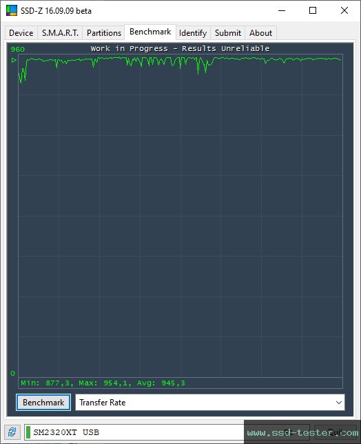 SSD-Z TEST: Vansuny U52 256GB